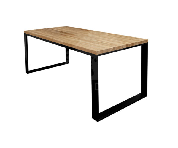 biurko w stylu skandynawskim dębowe
